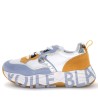 Sneakers scarpe Donna Marca VOILE BLANCHE Art.CLUB105.F Colore Lilla Bianco Arancione