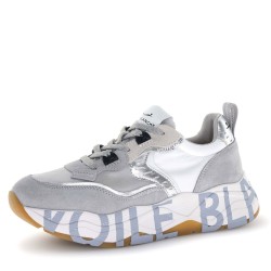 Sneakers csrpe Donna Marca VOILE BLANCHE Art. CLUB105.G Colore Grigio Bianco