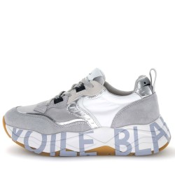 Sneakers csrpe Donna Marca VOILE BLANCHE Art. CLUB105.G Colore Grigio Bianco