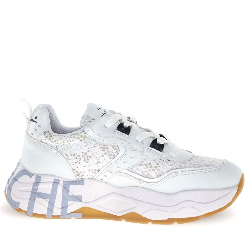 Sneakers scape Donna Marca VOILE BLANCHE Art.CLUB105.I Colore Bianco