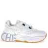 Sneakers scape Donna Marca VOILE BLANCHE Art.CLUB105.I Colore Bianco