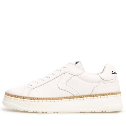 Sneakers Scarpe Uomo Marca VOILE BLANCHE Art.LAYTON 100. Colore Bianco
