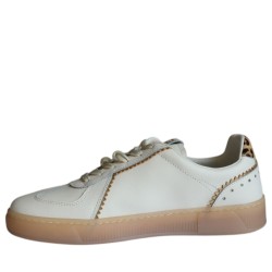 Sneakers scarpe da Donna Marca GIO+ Art.BLUE1028 Colore Bianco Maculato