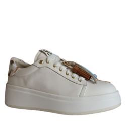 Sneakers scarpe Donna Marca GIO+ Art.OLIVA04A Colore Latte