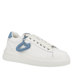 Sneakers scarpe Donna Marca GUARDIANI Art.GL61511A2 Colore Bianco Blu