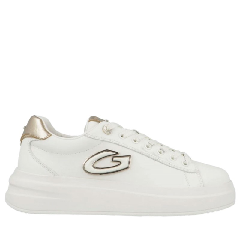 Sneakers scarpe Donna Marca GUARDIANI Art.GL61512A1 Colore Crema