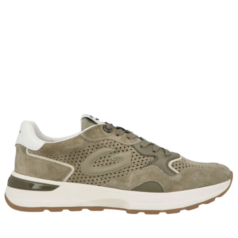 Sneakers scarpe Uomo Marca Guardiani Art.GM61031A Colore Verde