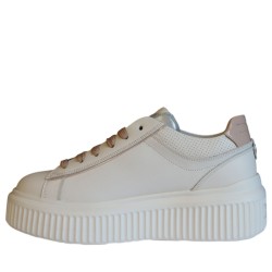 Sneakers scarpe Donna Marca JANET&JANET Art.J572 Colore Bianco Rosa