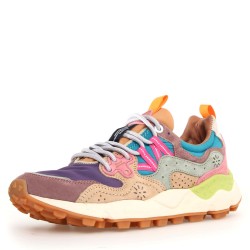 Sneakers scarpe Donna Marca FLOWER MOUNTAIN Art.YAMANO3 I Colore Multicolor