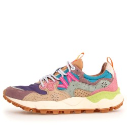 Sneakers scarpe Donna Marca FLOWER MOUNTAIN Art.YAMANO3 I Colore Multicolor