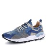 Sneakers scarpe Uomo Marca FLOWER MOUNTAIN Art.YAMANO3 A Colore Blu Azzurro Grigio