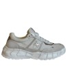 Sneakers scarpe Donna Marca OXS Art.OXW005507 Colore Avorio