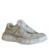 Sneakers scarpe Donna Marca OXS Art.OXW005507 Colore Avorio